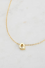 Load image into Gallery viewer, Letter Necklace Gold
