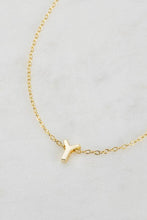 Load image into Gallery viewer, Letter Necklace Gold
