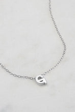 Load image into Gallery viewer, Letter Necklace Silver

