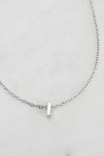 Load image into Gallery viewer, Letter Necklace Silver
