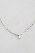 Load image into Gallery viewer, Letter Necklace Silver
