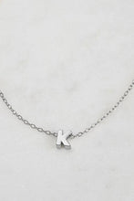 Load image into Gallery viewer, Letter Necklace Silver
