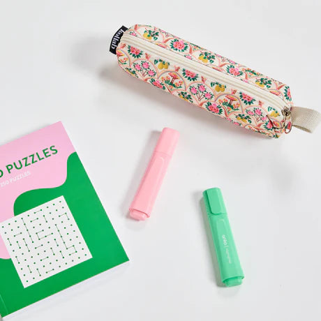 Pencil Case Needlepoint Garden