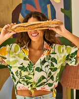 Wander Adult Organic Cotton Short Sleeve Shirt & Short Pyjama Set