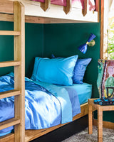 Glow In Blue Bamboo Cotton Pillowcases.