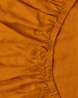 Marmalade Linen Fitted Sheet