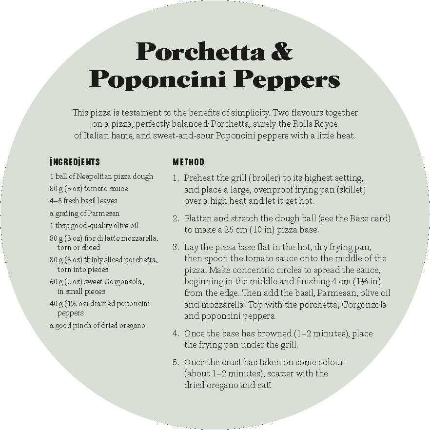 Pizza: 20 Recipe Cards by Pizza Pilgrims