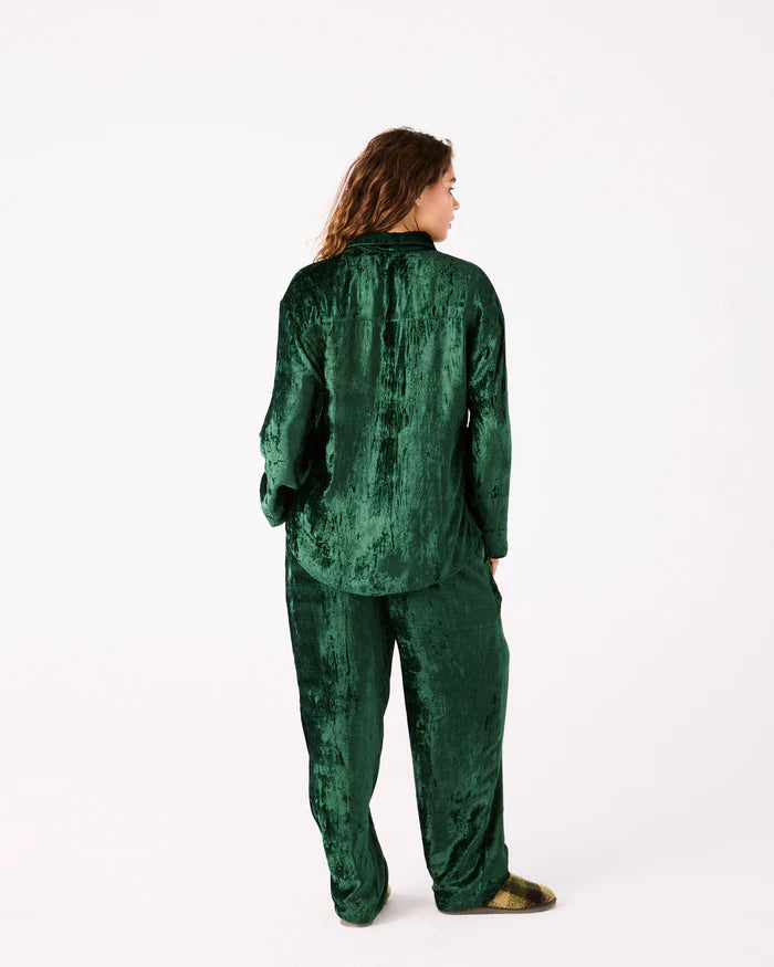 Candy Pine Adult Velvet Pyjama Set