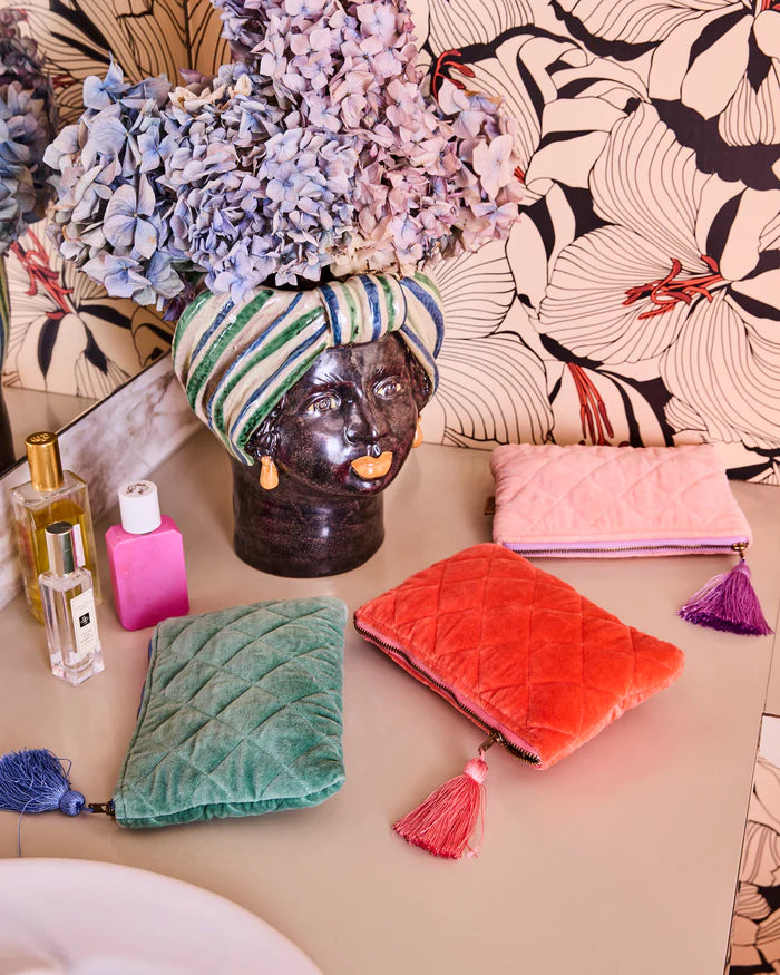 Seabed Velvet Cosmetics Purse