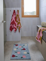 Forget Me Not Bath Mat - Sky