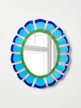 Load image into Gallery viewer, Bloom Nouveau Blue Mirror
