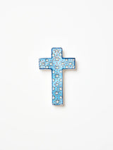 Samira Small Cross Blue Lotus
