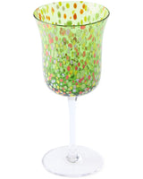 Garden Soiree Speckle Wine Glass Two Piece