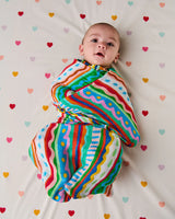 Beach Patterns Bamboo Swaddle