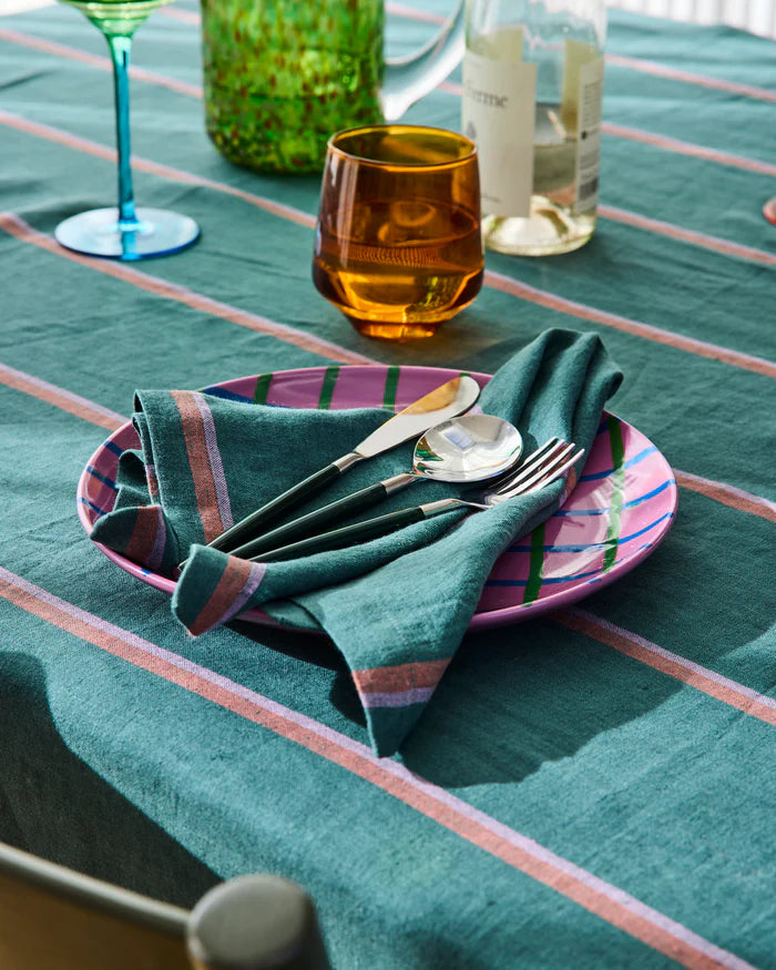 Wakame Crush Stripe Tablecloth