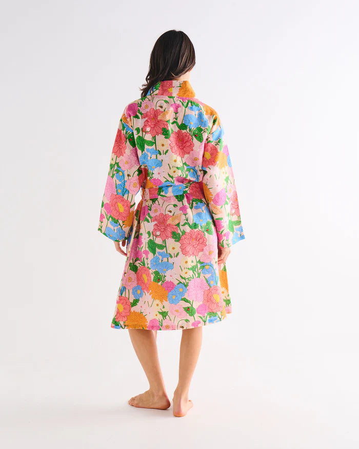 Follow The Sun Linen Robe