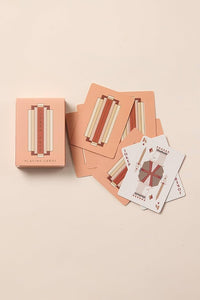 Terracotta Modern Deo Playing Cards