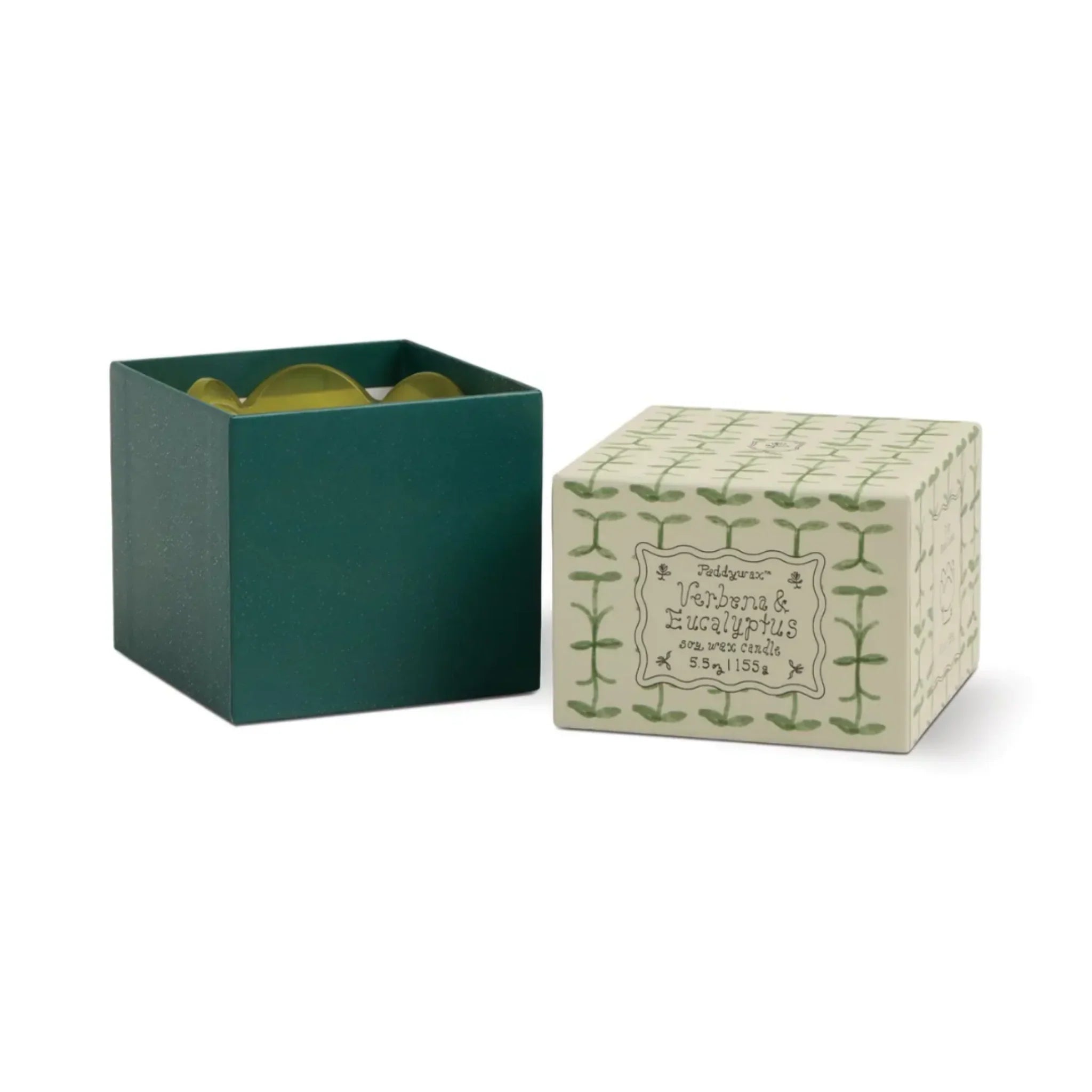 Tulip Glass Candle Verbena & Lemongrass