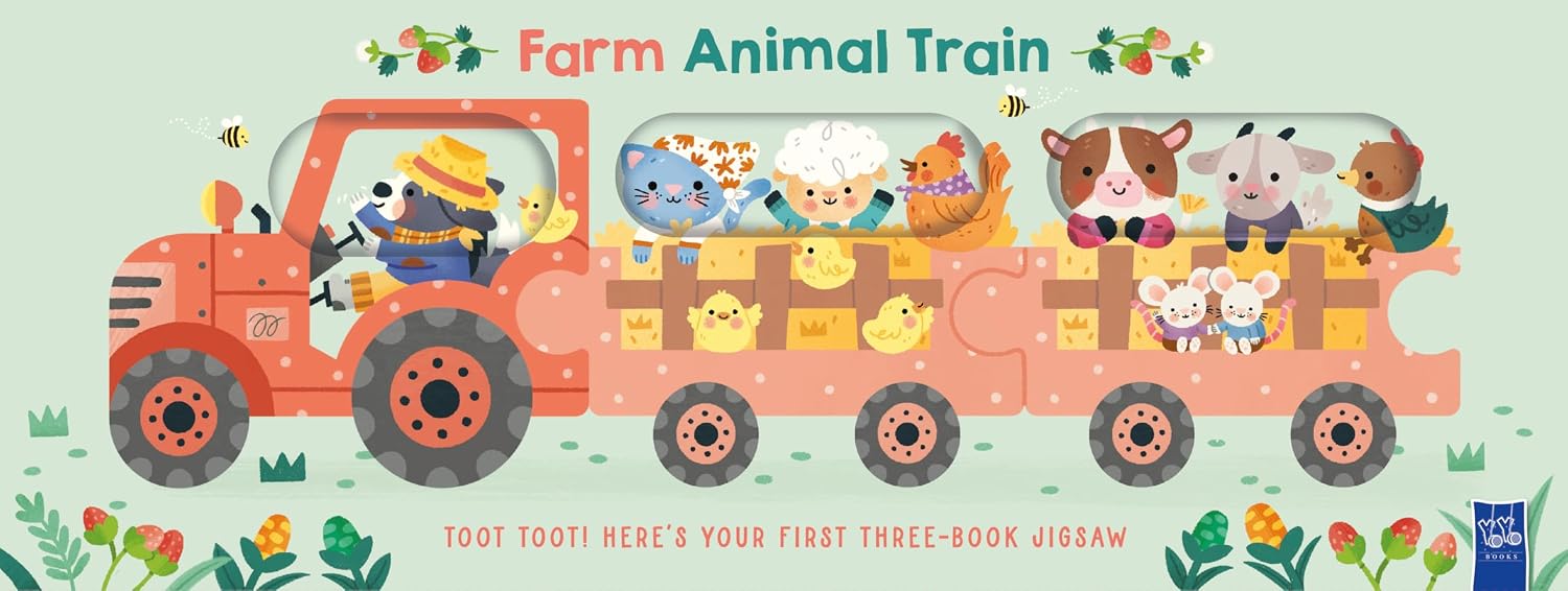 Farm Animal Train: Story Animal Title