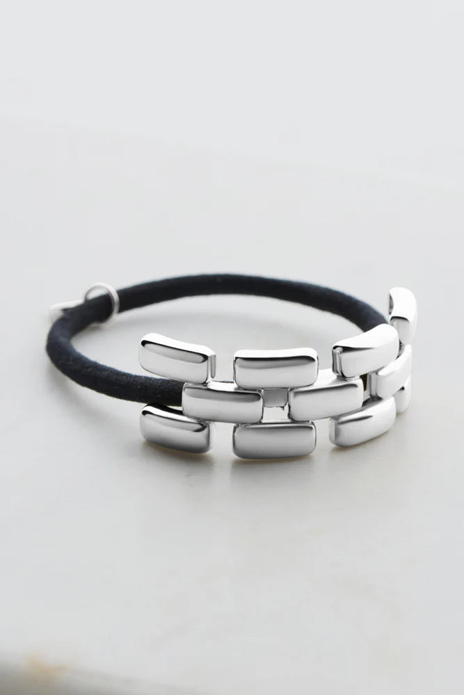 Rosie Hair Cuff Silver