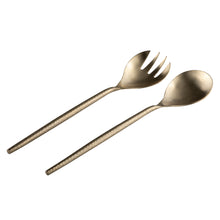 Load image into Gallery viewer, Hammered Salad Servers - Set of 2
