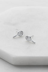 Tennis Stud - Silver