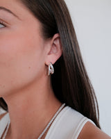 Aria Hoop - Silver