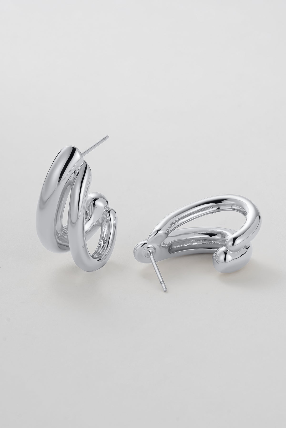 Aria Hoop - Silver