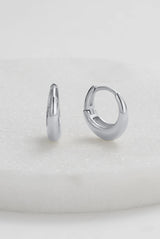 Cleo Hoop Silver - Small