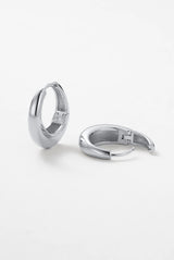 Cleo Hoop Medium - Silver