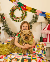 Festive Velvet Chain Garland