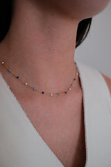 Charlotte Necklace - Blue