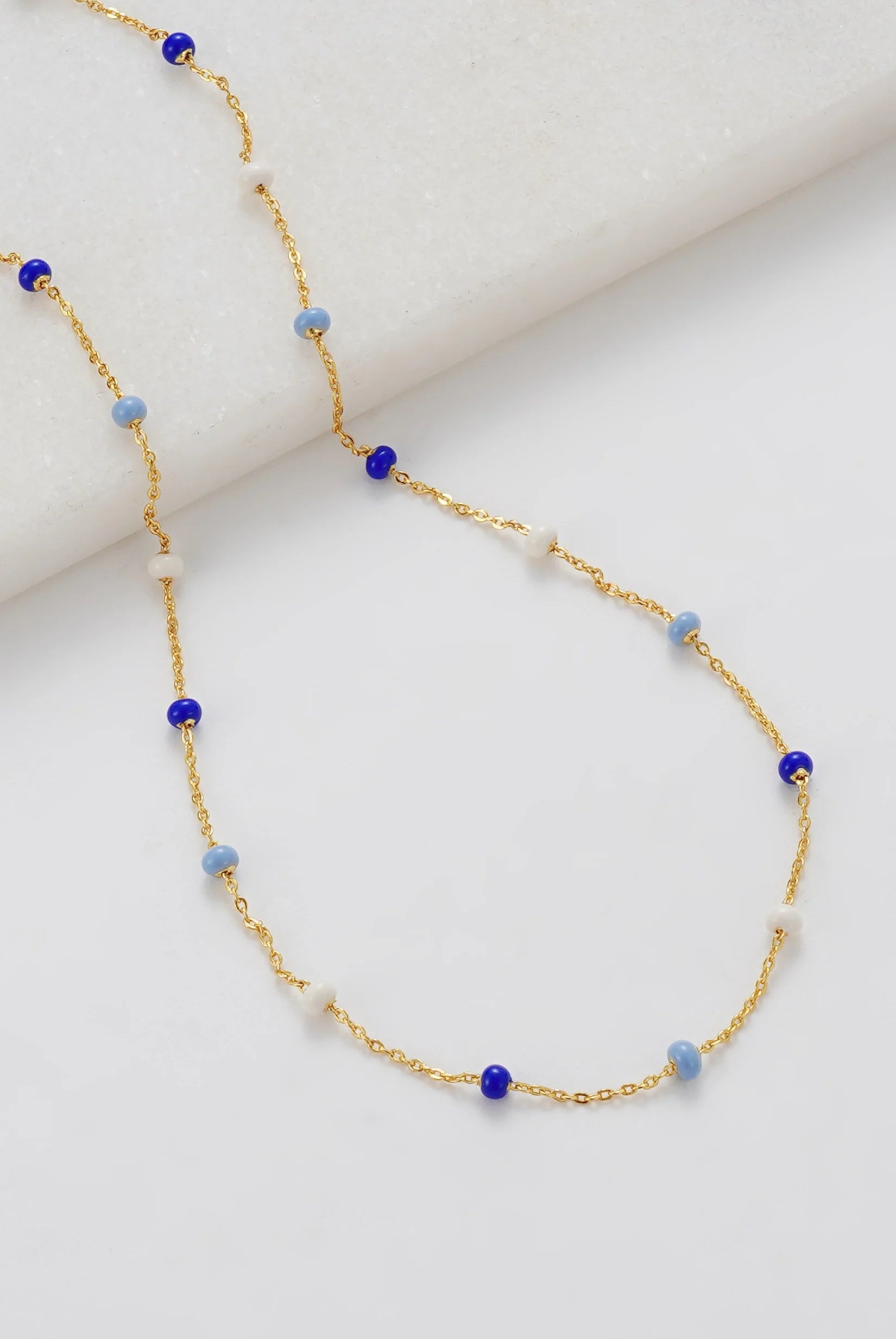 Charlotte Necklace - Blue