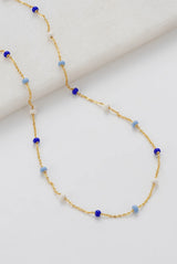 Charlotte Necklace - Blue