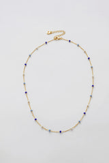 Charlotte Necklace - Blue
