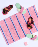 Blushing Stripe Bath Mat