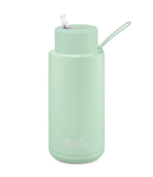 34oz Ceramic Reusable Bottle - Mint Gelato