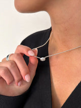 Zoe Necklace - Silver
