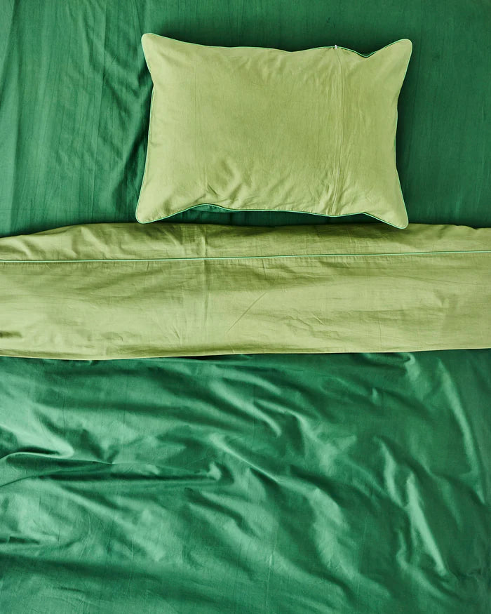 Glow In Fern Bamboo Cotton Fitted Sheet
