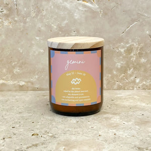 Zodiac Colour Candle - Gemini