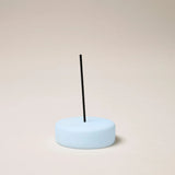 Frosted Glass Holder Large - Blue