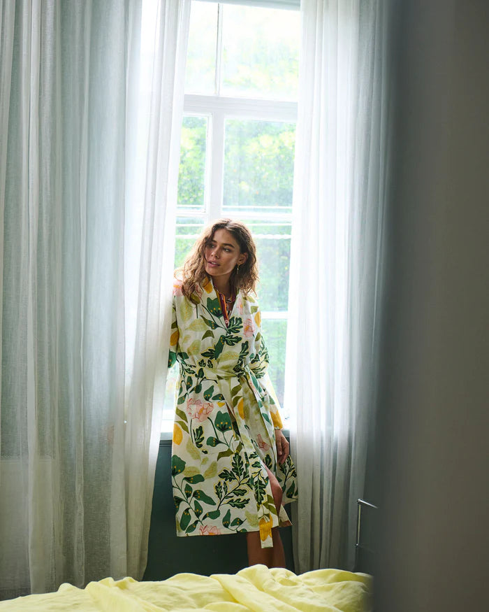 Follow The Sun Linen Robe