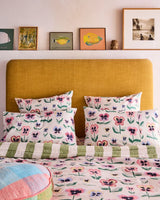 Pretty Pansy Organic Cotton Pillowcases