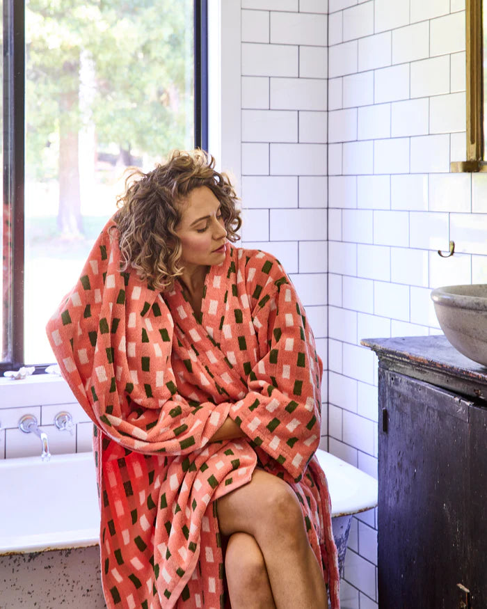 Speckle Terry Bath Robe