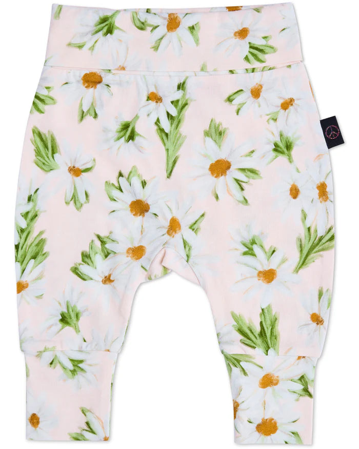 Sweet Daisy Organic Drop Crotch Pant
