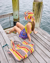Load image into Gallery viewer, Casablanca Stripe Terry Oversized Beach Bag
