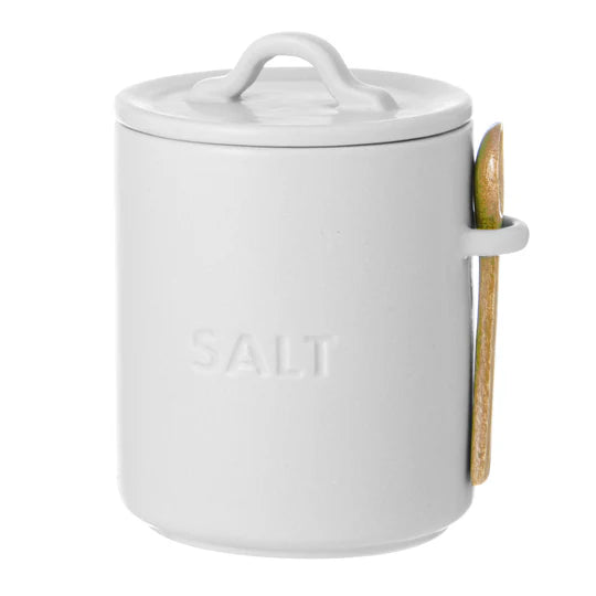 Essentials White Salt Cellar
