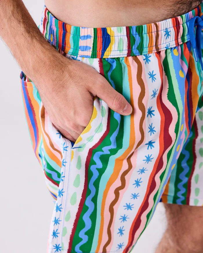 Beach Patterns Men's Boardies