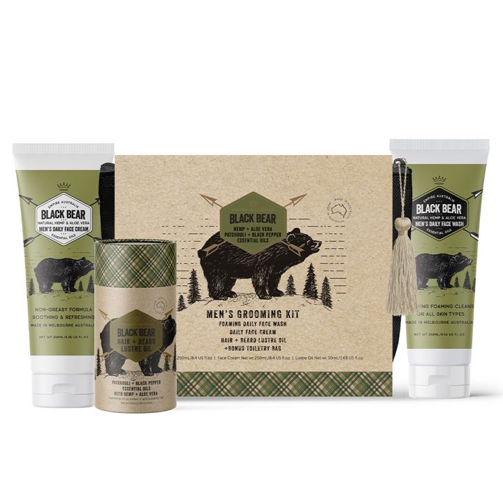 Black Bear Set Hemp & Aloe Vera