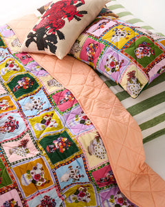 Kip&Co x Margaret Preston Margaret's Vase Organic Cotton Quilted Pillowcases (2pc)